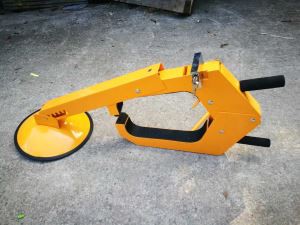Parkering hjulet klemme