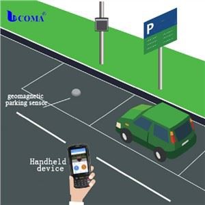 Smart parkeringsløsning Geomagnetisk Sensor LoRa Sensor Parkering Plass Management